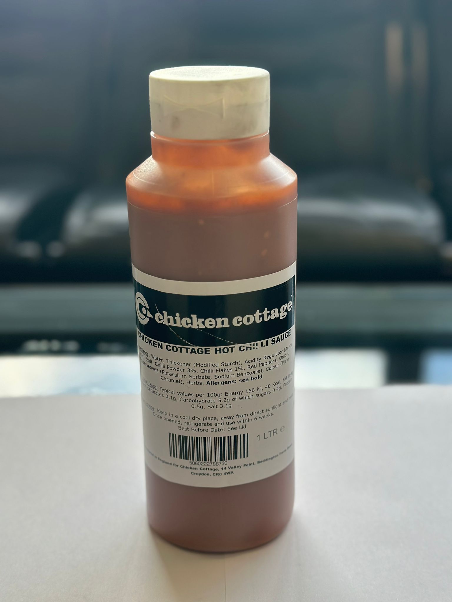25/CC Hot Chilli Sauce 6x1L