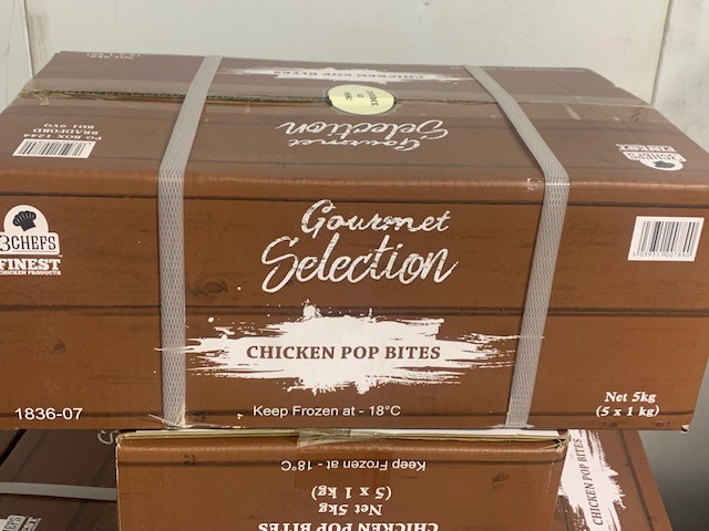 79/3Chefs Chicken Poppers 5x1kg