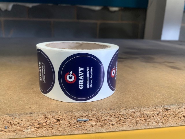 78/Gravy Labels Double Sided x1000