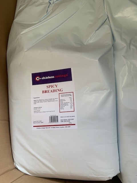 Spicy Breading 02/C. C Spicy Breading 20kg