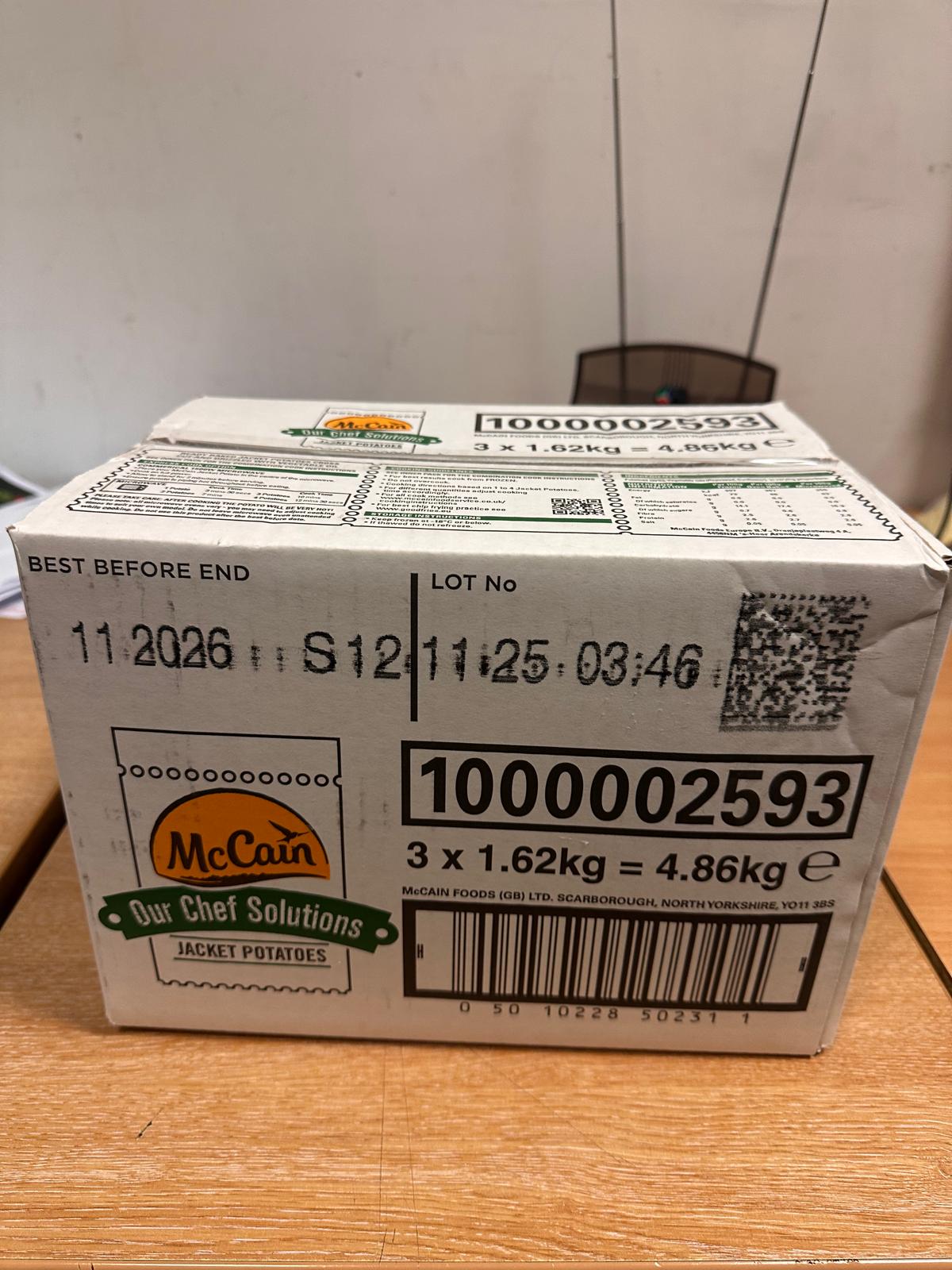 79/ McCains Jacket Potato  3x6