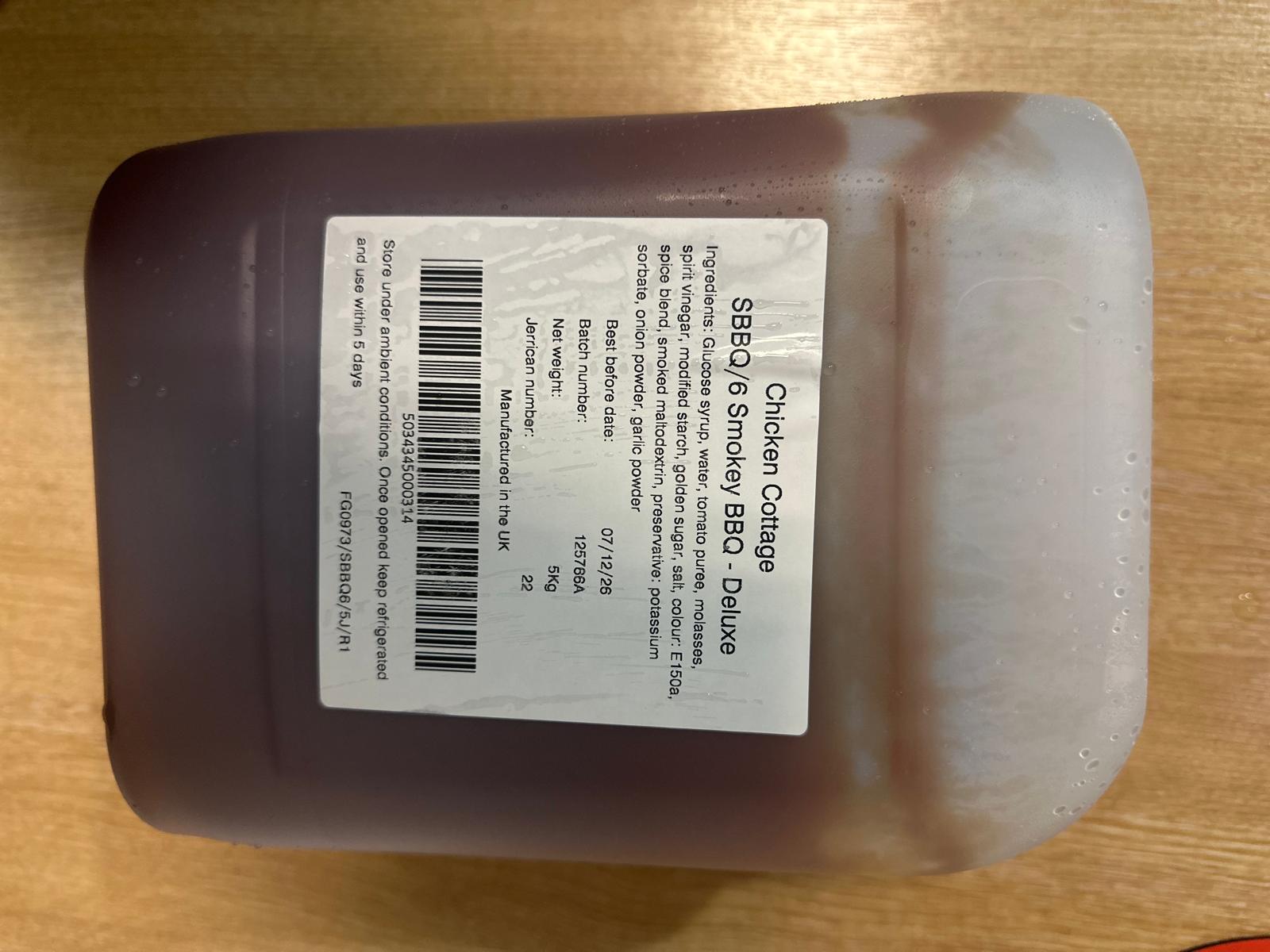 24/Chicken Cottage Smokey BBQ Deluxe x5L