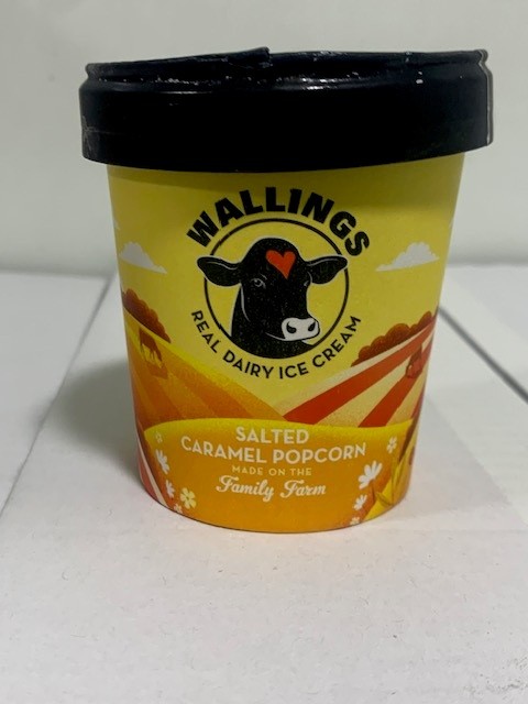 pop corn caramel mini 79/Wallings Mini Popcorn Salted Caramel x24 x125ml